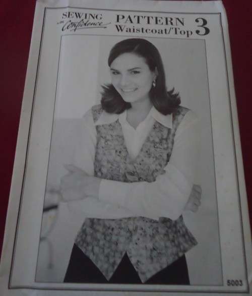 Other Sewing Accessories SEWING WITH CONFIDENCE PATTERN 3 WAISTCOAT